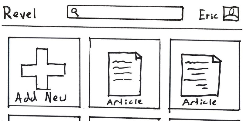 Paper prototypes for iterative testing with seniors